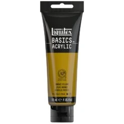 Basics Acrylic Color - Bronze Yellow