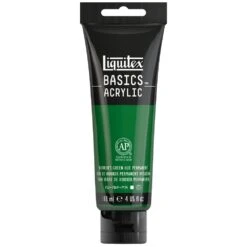 Basics Acrylic Color - Hookerâs Green Hue Permanent