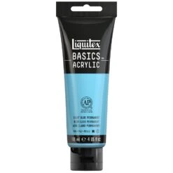 Basics Acrylic Color - Light Blue Permanent