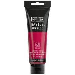 Basics Acrylic Color - Cadmium Red Deep Hue