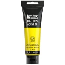 Basics Acrylic Color - Cadmium Yellow Light Hue