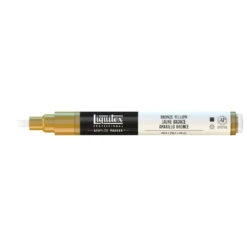 Professional Acrylic Marker - Bronze Yellow 11 Professional Acrylic Marker - Bronze Yellow -Liquitex 72428