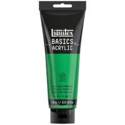 Basics Acrylic Color - Light Green Permanent -Liquitex 72458