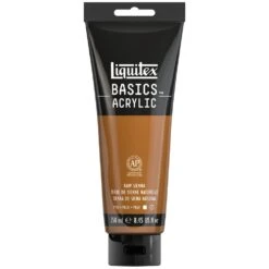Basics Acrylic Color - Raw Sienna -Liquitex 72459