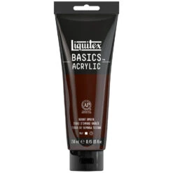 Basics Acrylic Color - Burnt Umber -Liquitex 72461