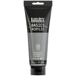 Basics Acrylic Color - Neutral Gray 5 -Liquitex 72463