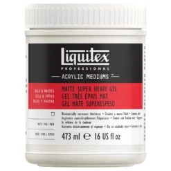 Professional Matte Super Heavy Gel 7 Professional Matte Super Heavy Gel -Liquitex 73531