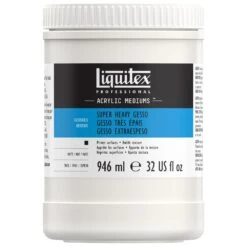 Professional Super Heavy Gesso 6 Professional Super Heavy Gesso -Liquitex 73551