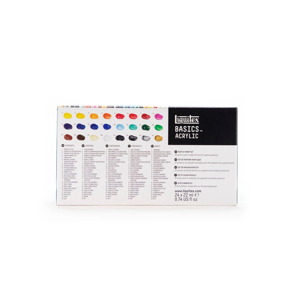 Basics Acrylic Set - 24x22ml - Best Sellers 7 Basics Acrylic Set - 24x22ml - Best Sellers - Image 7