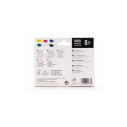 Basics Acrylic Primary Colours Set - 6x22ml 11 Basics Acrylic Primary Colours Set - 6x22ml -Liquitex 80899