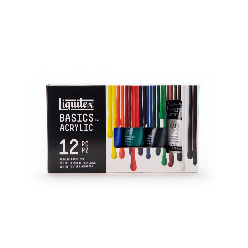 Basics Acrylic Set - 12x22ml 1 Basics Acrylic Set - 12x22ml
