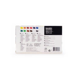 Basics Acrylic Set - 12x22ml 15 Basics Acrylic Set - 12x22ml -Liquitex 80915