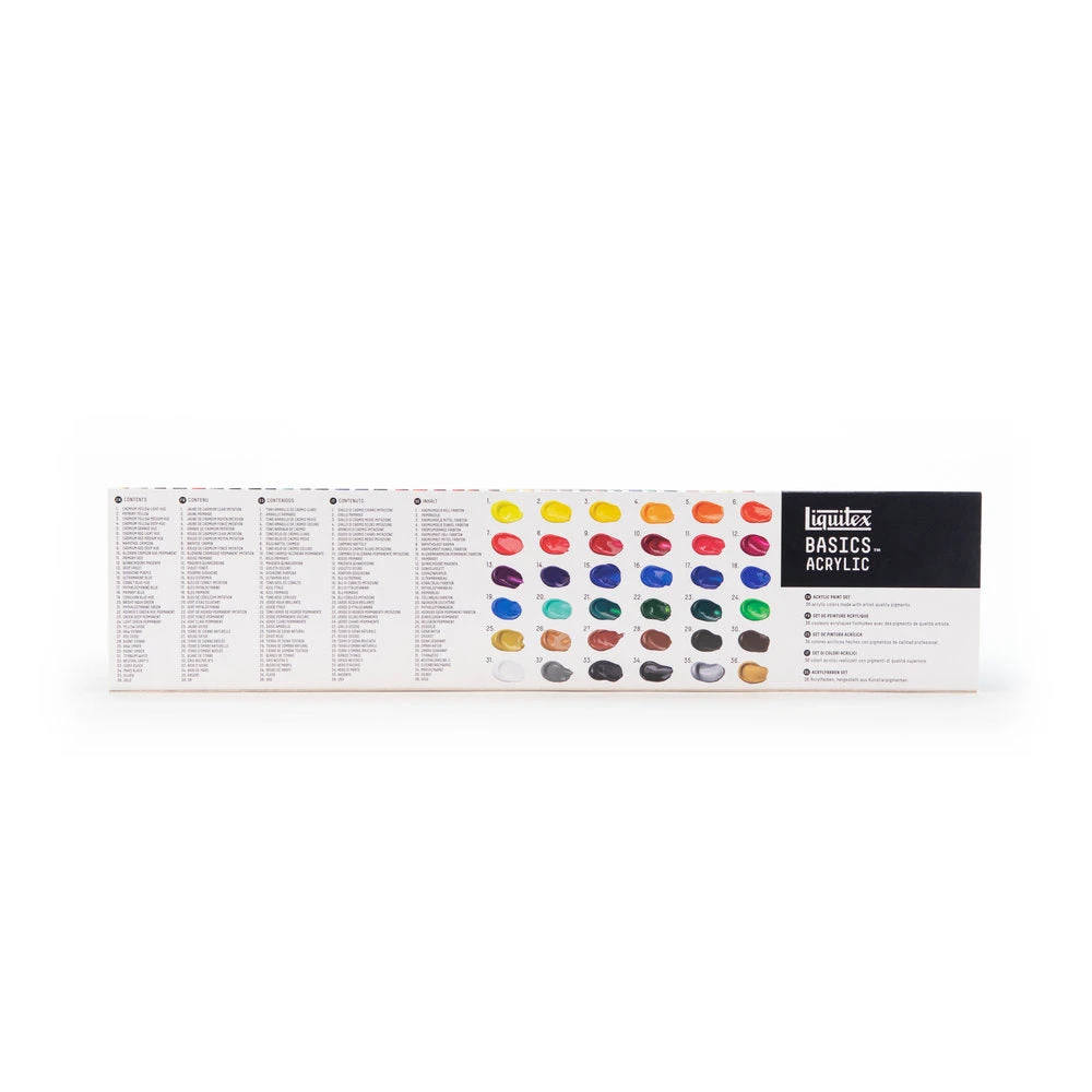 Basics Acrylic Set - 36x22ml 8 Basics Acrylic Set - 36x22ml - Image 8