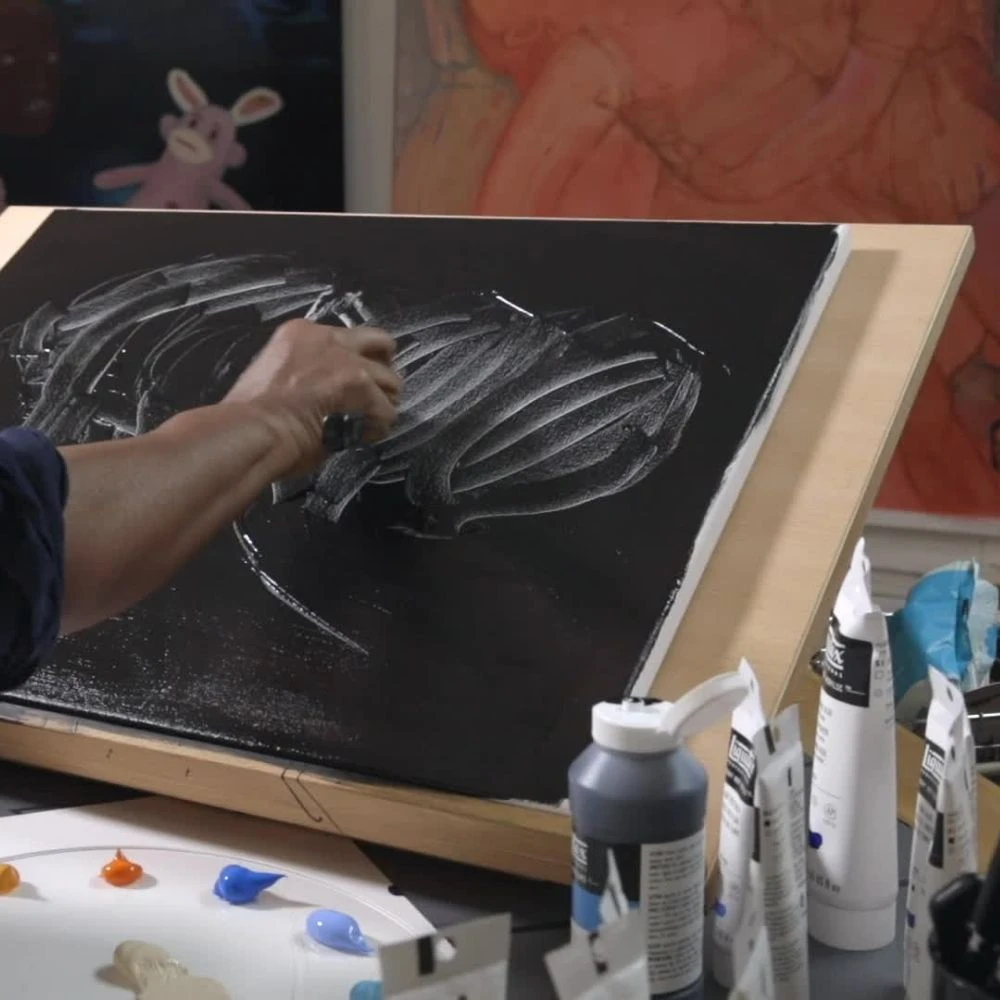 Professional Black Gesso 4 Professional Black Gesso - Image 4