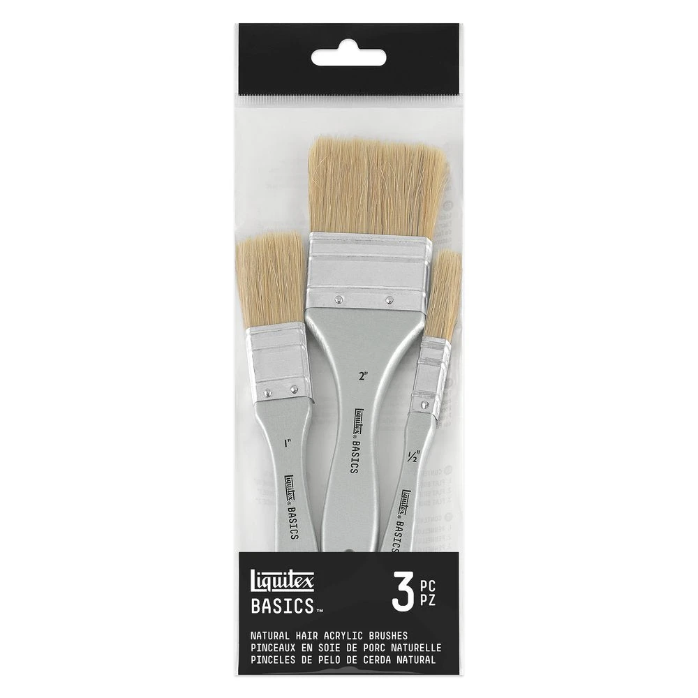 Basics Brush Natural Hair Set - 3 Pack 1 Basics Brush Natural Hair Set - 3 Pack