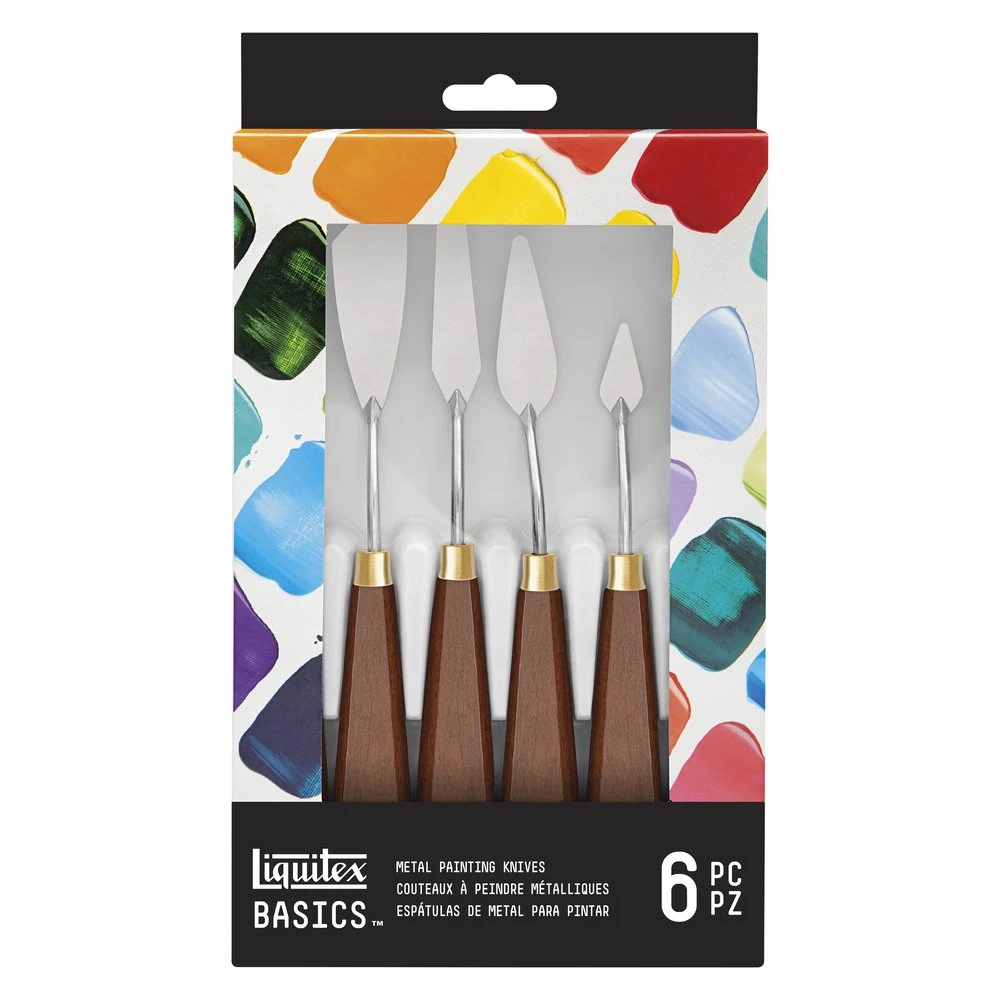 Metal Painting Knives Set - 6 Pack 1 Metal Painting Knives Set - 6 Pack
