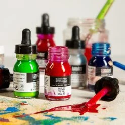Professional Acrylic Ink - Rubine Red 7 Professional Acrylic Ink - Rubine Red -Liquitex 8 14a04ca4 a3c8 4779 a63f 326a259bea36