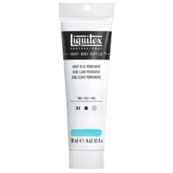 Professional Heavy Body Acrylic - Light Blue Permanent -Liquitex 93923
