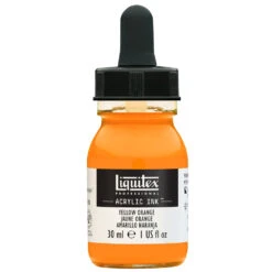 Professional Acrylic Ink - Yellow Orange