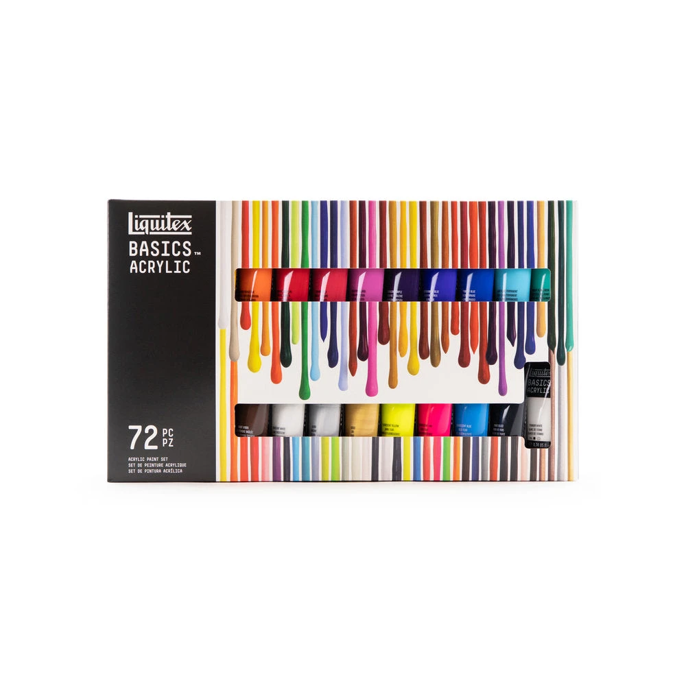 Basics Acrylic Set - 72x22ml - The Complete Range 1 Basics Acrylic Set - 72x22ml - The Complete Range